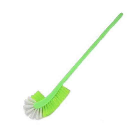 Mega Double Hockey Brush Double Side Toilet Cleaning Plastic Brush for Multipurpose - Image 2
